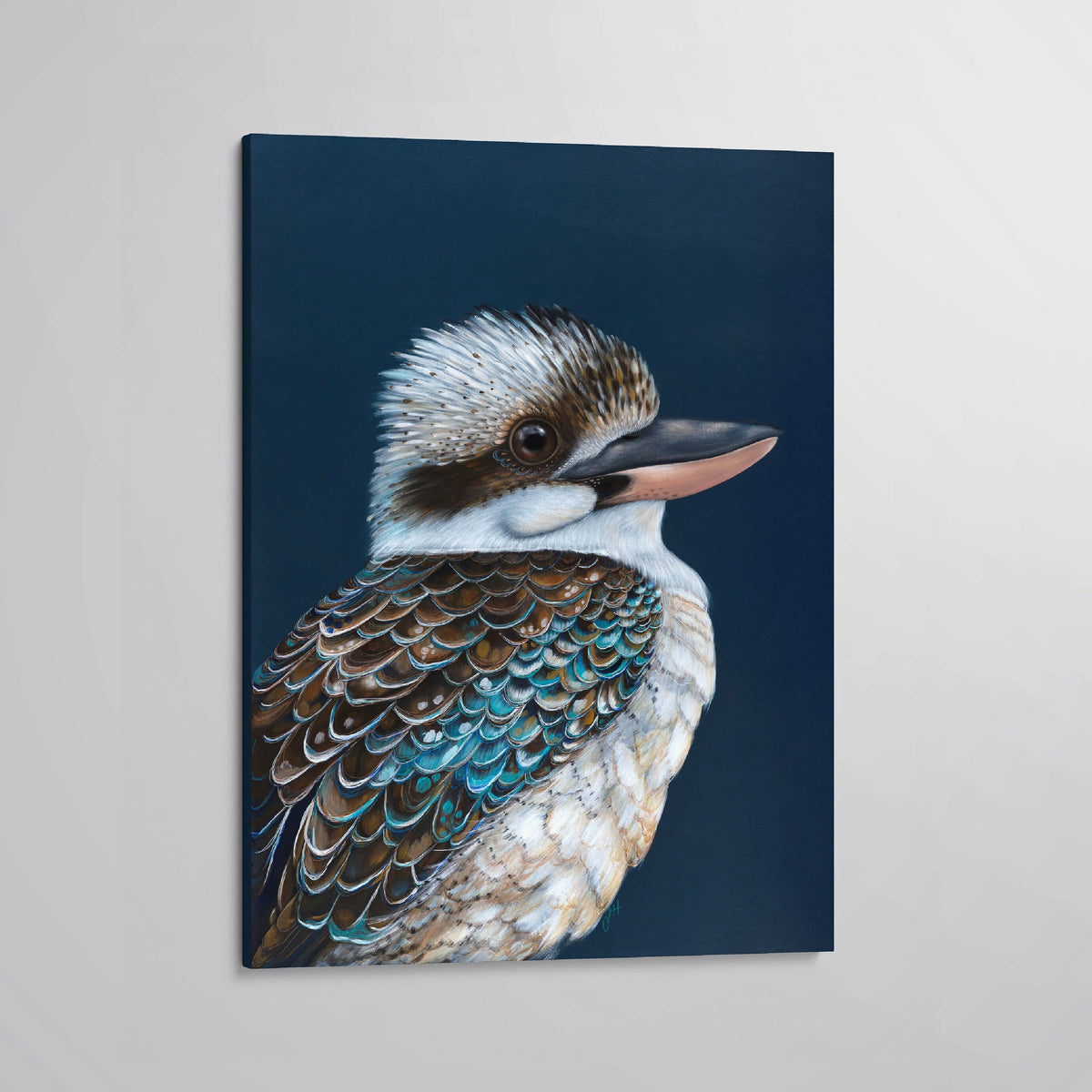 &#39;Archie&#39; The Laughing Kookaburra canvas print