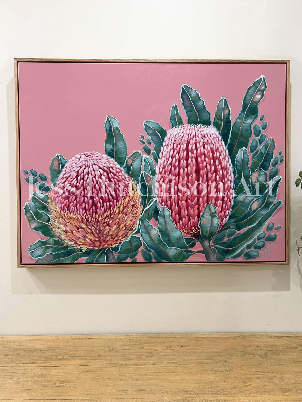 Banksia beauty - Original framed artwork