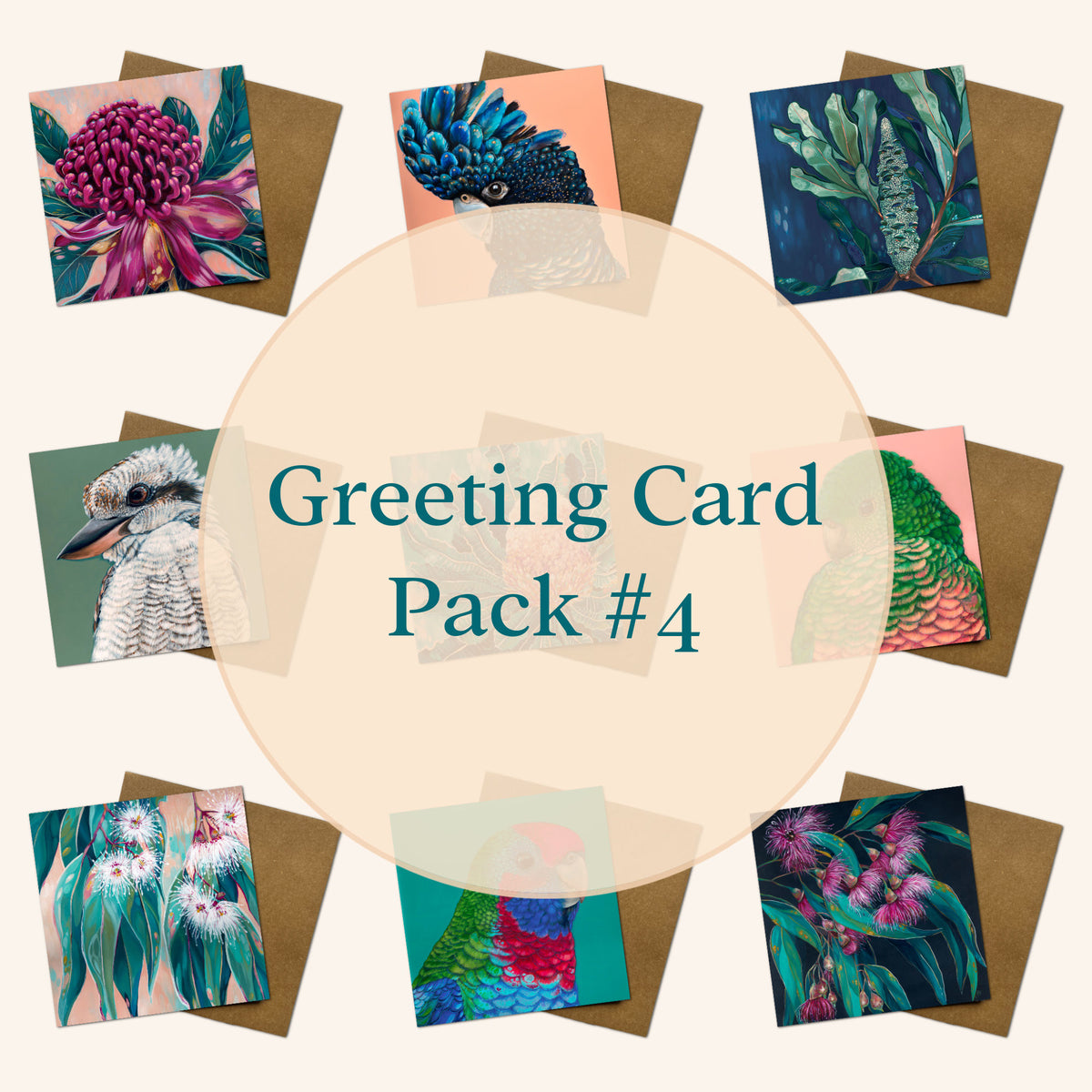 Greeting Card set 4