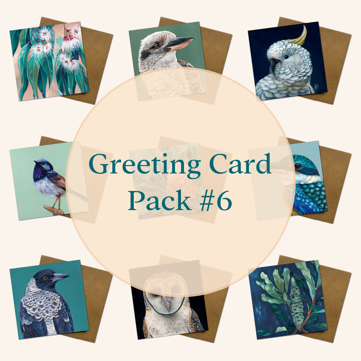 Greeting Card set 6