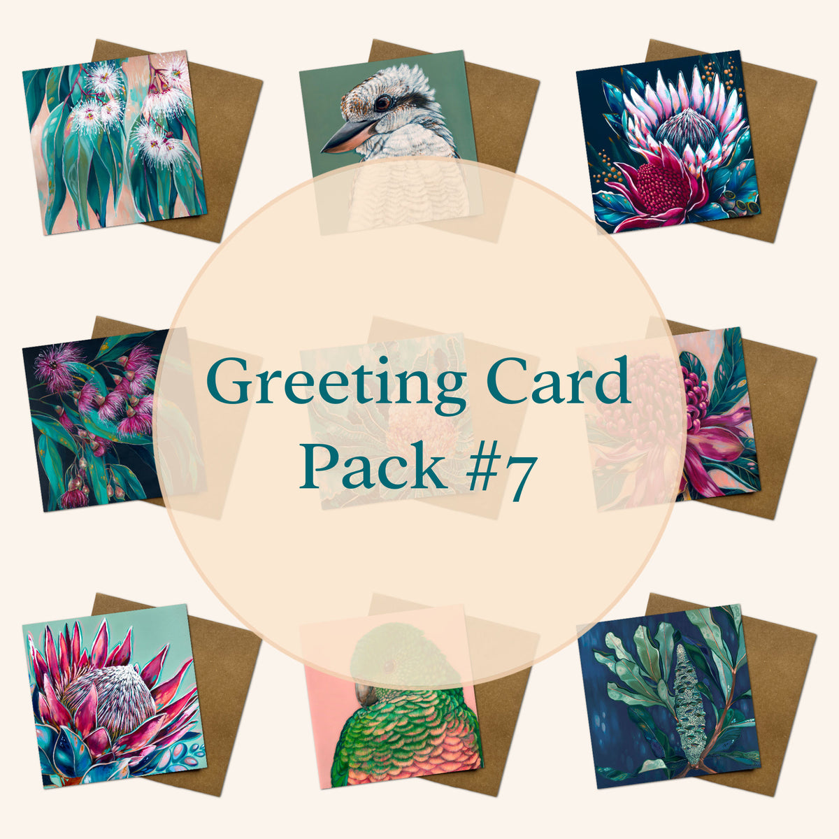 Greeting Card set 7