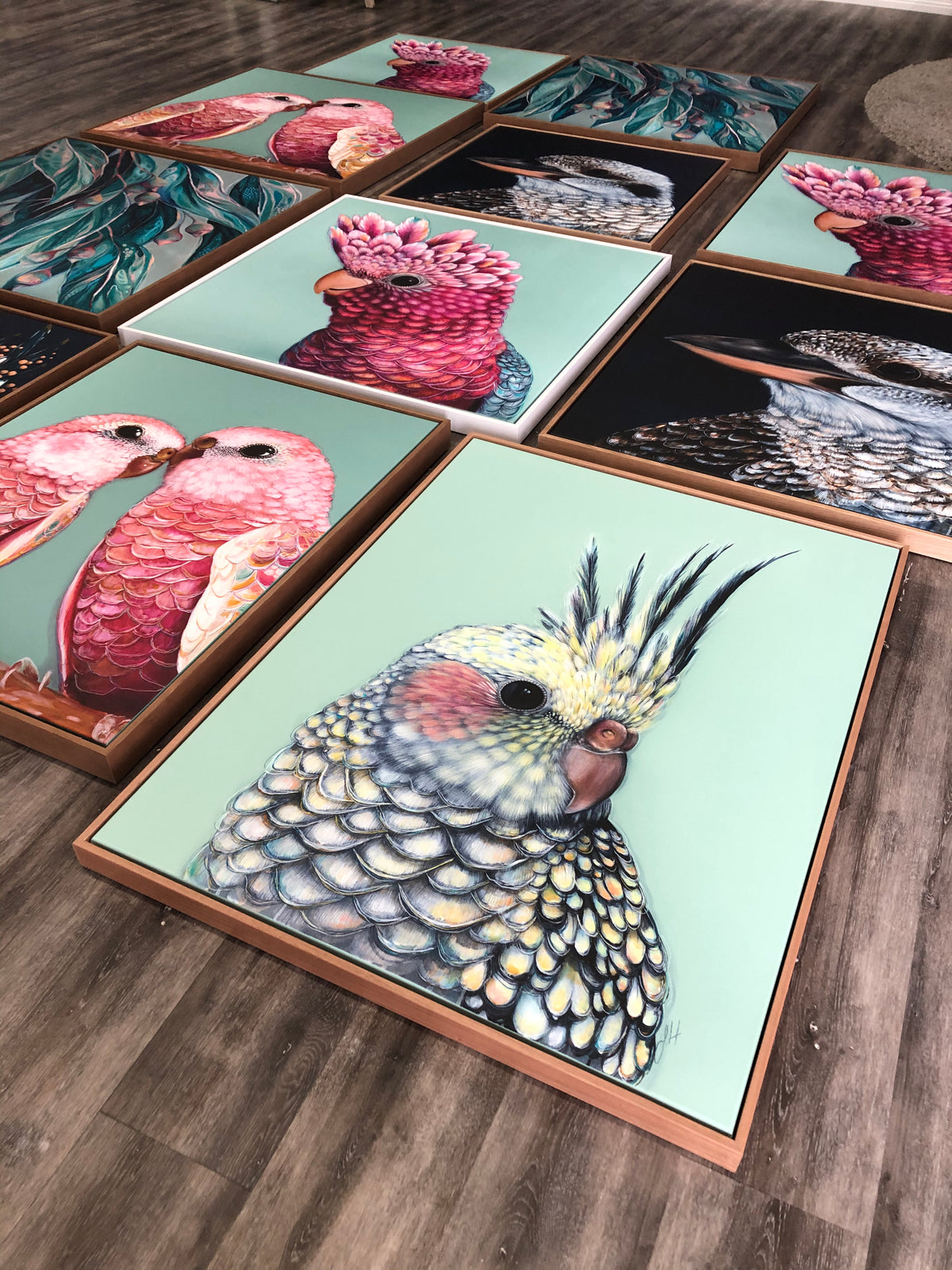 'Tilly' The Cockatiel canvas print