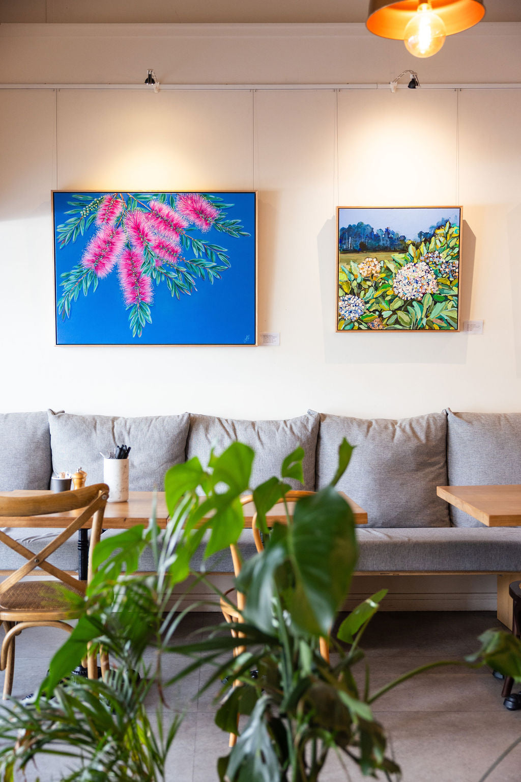 'Happy Days' Bottlebrush original framed artwork