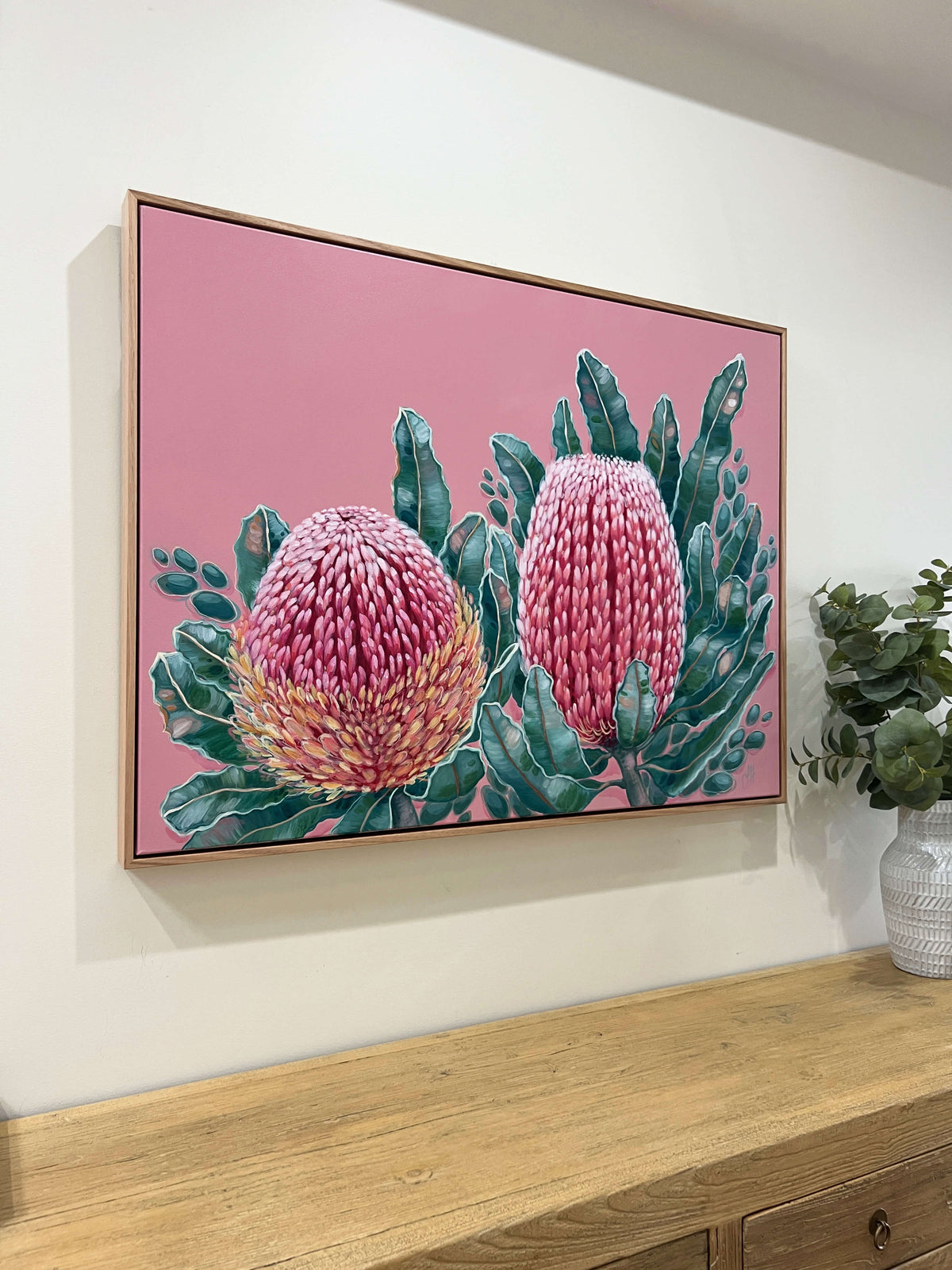 Banksia beauty - Original framed artwork