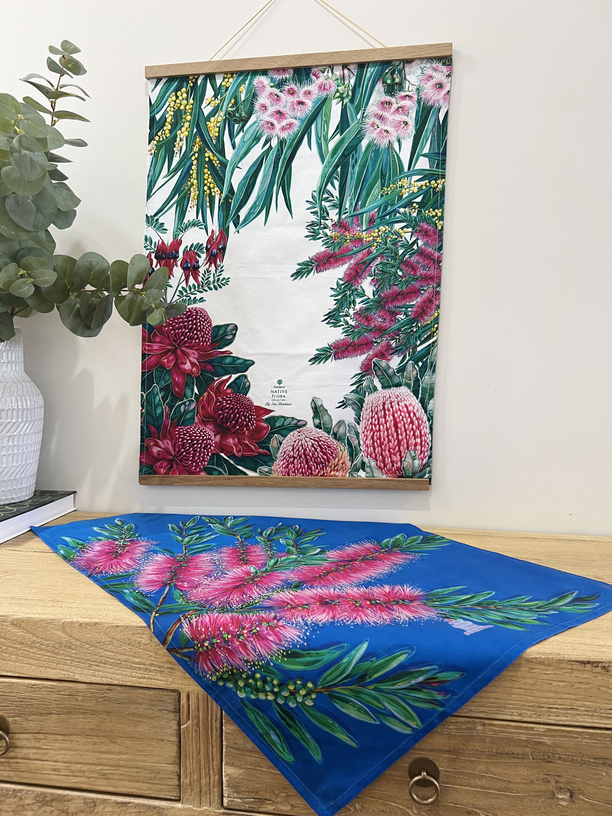 Ashdene Native Flora Tea Towel set of 2 PREORDER