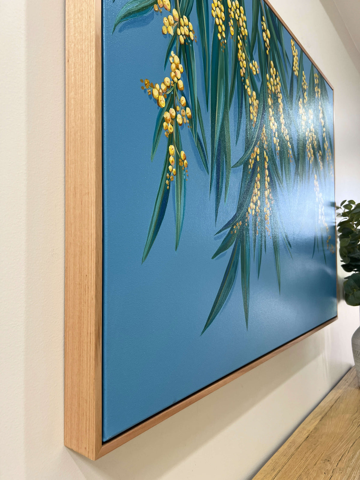 'Golden Hour' Wattle - Original framed artwork