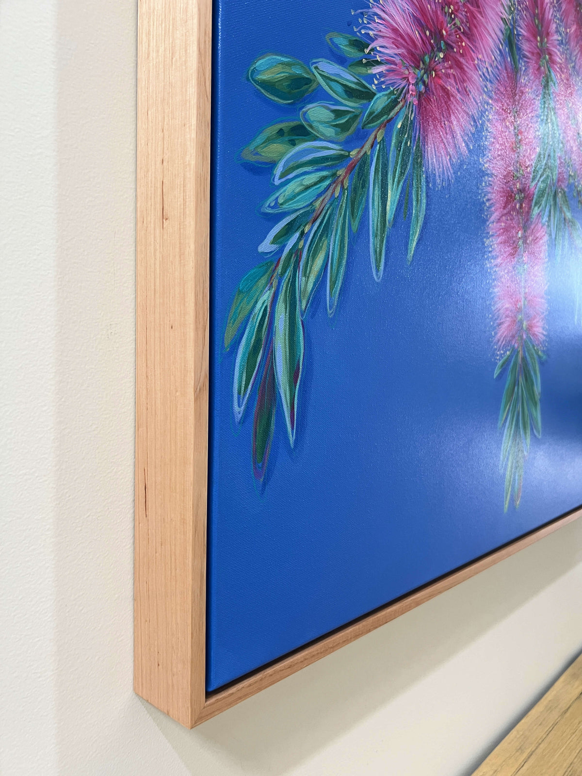 'Happy Days' Bottlebrush original framed artwork