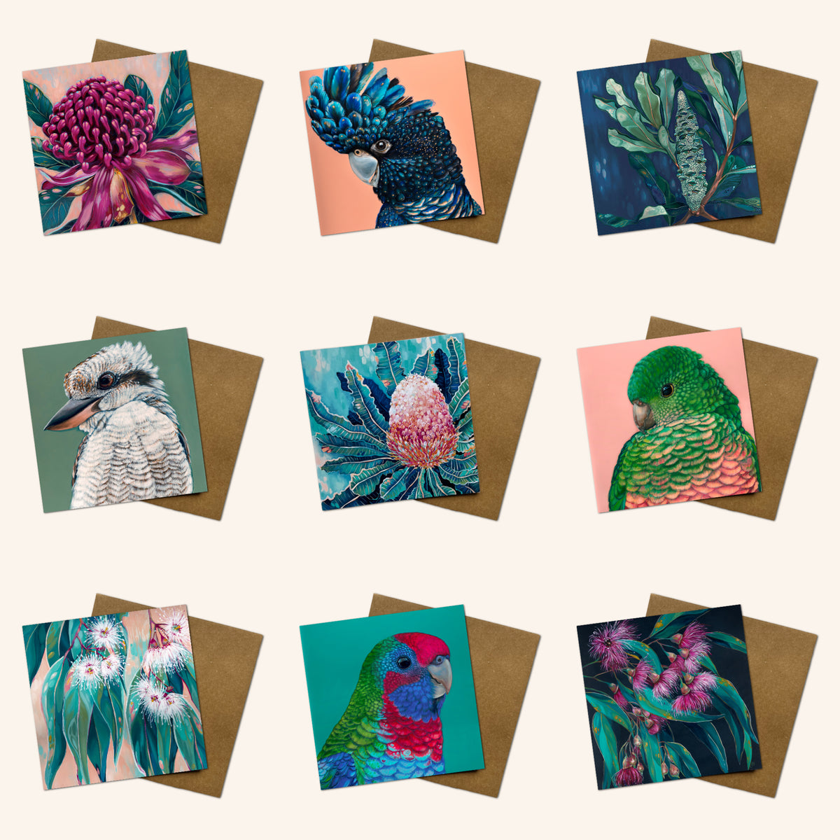 Greeting Card set 4
