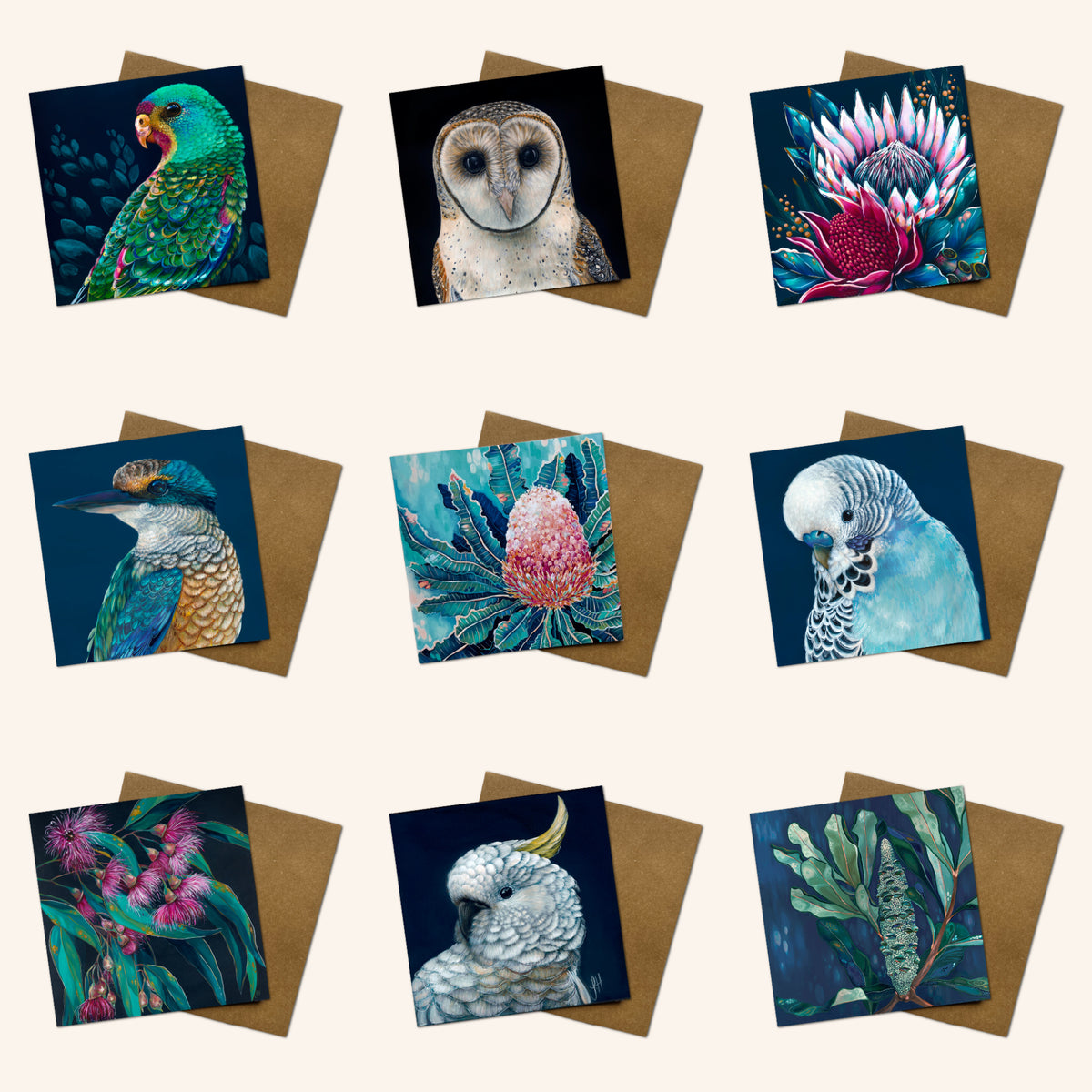 Greeting Card set 8