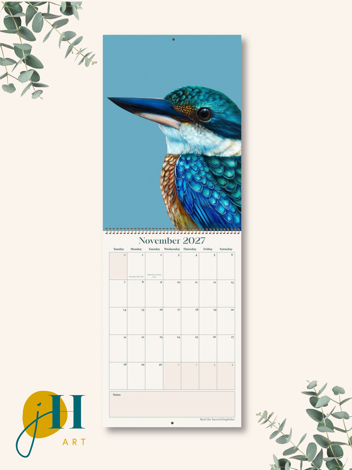 PRE-ORDER A4 size 2027 Premium Art Calendar