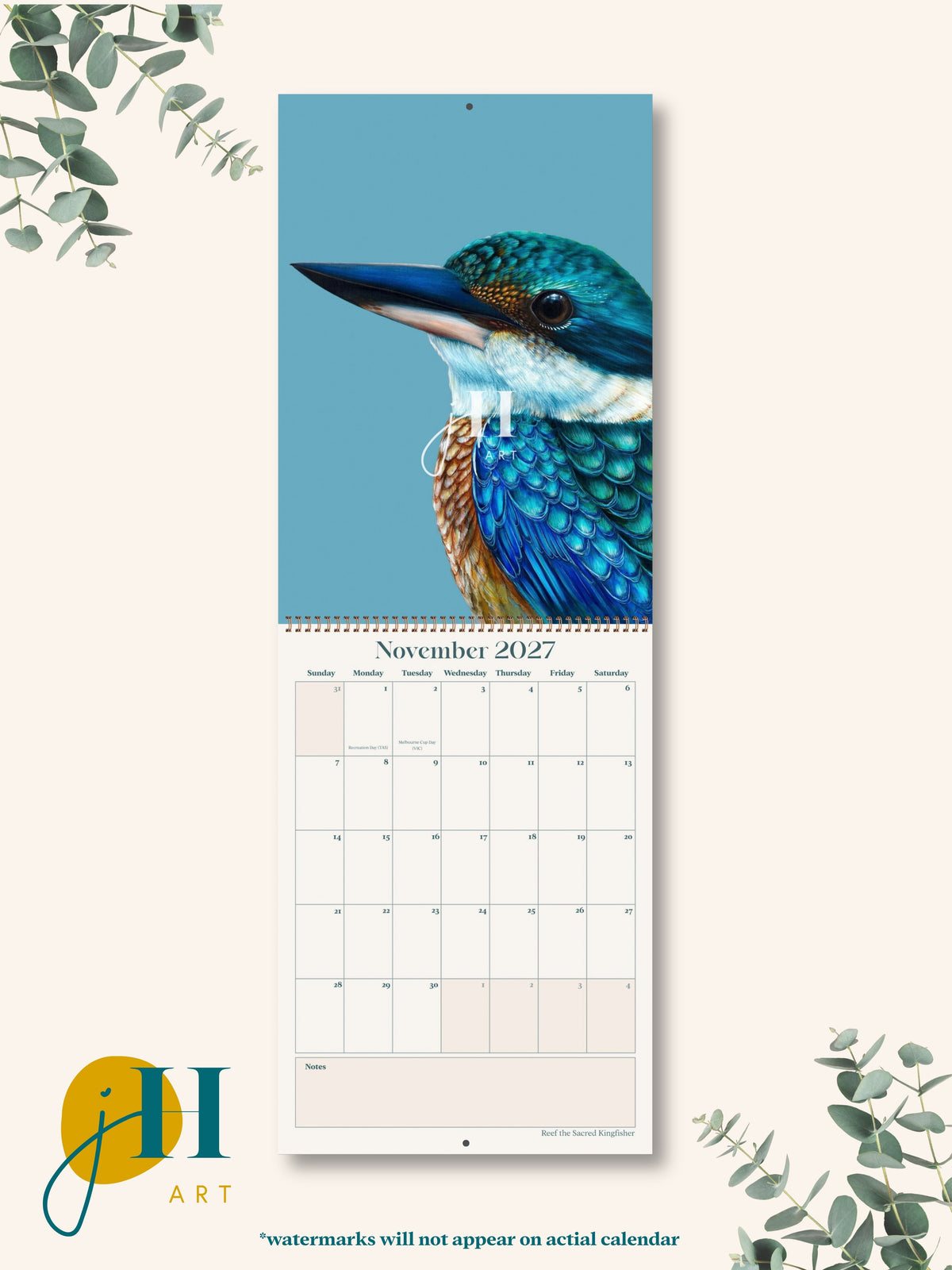 PRE-ORDER A4 size 2027 Premium Art Calendar (COMING SOON)