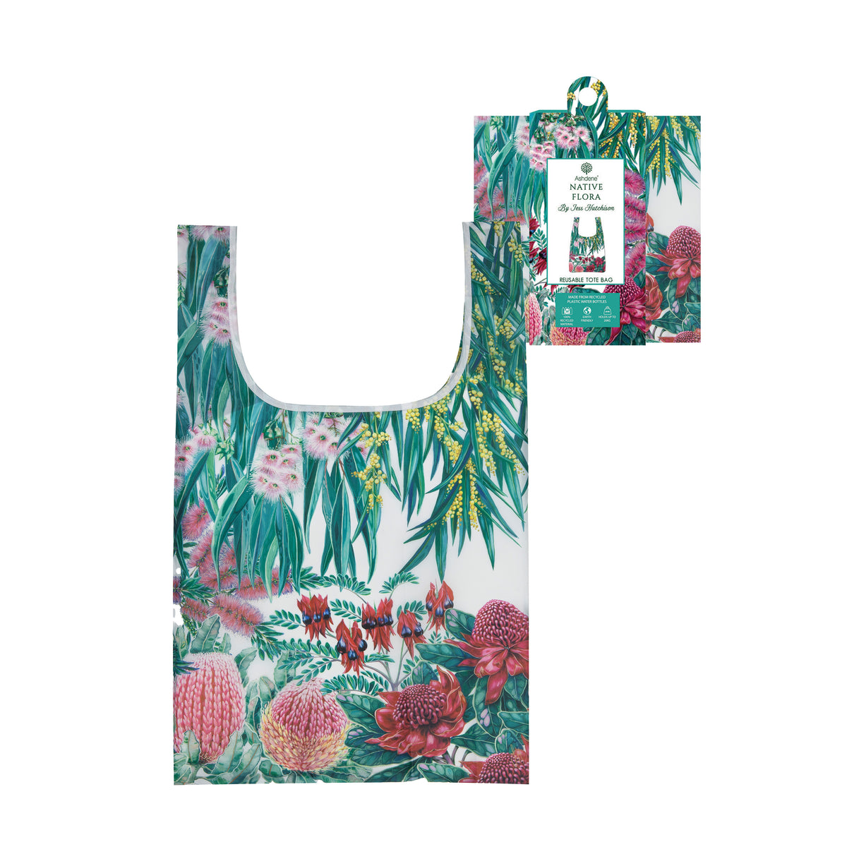 Ashdene Native Flora Recycled Shopping Bag pre-order (delivery late Oct)