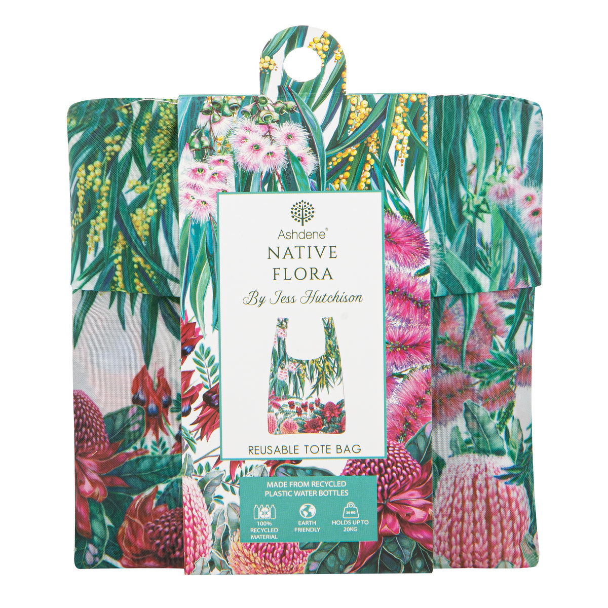 Ashdene Native Flora Recycled Shopping Bag pre-order (delivery late Oct)