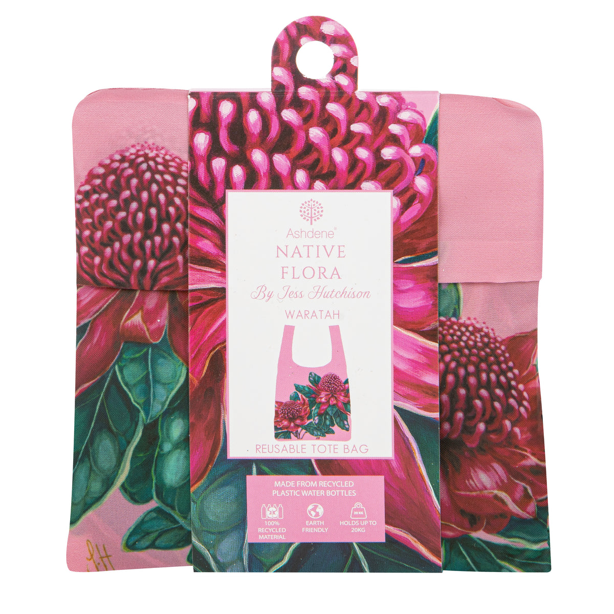 Ashdene Native Flora Recycled Shopping Bag