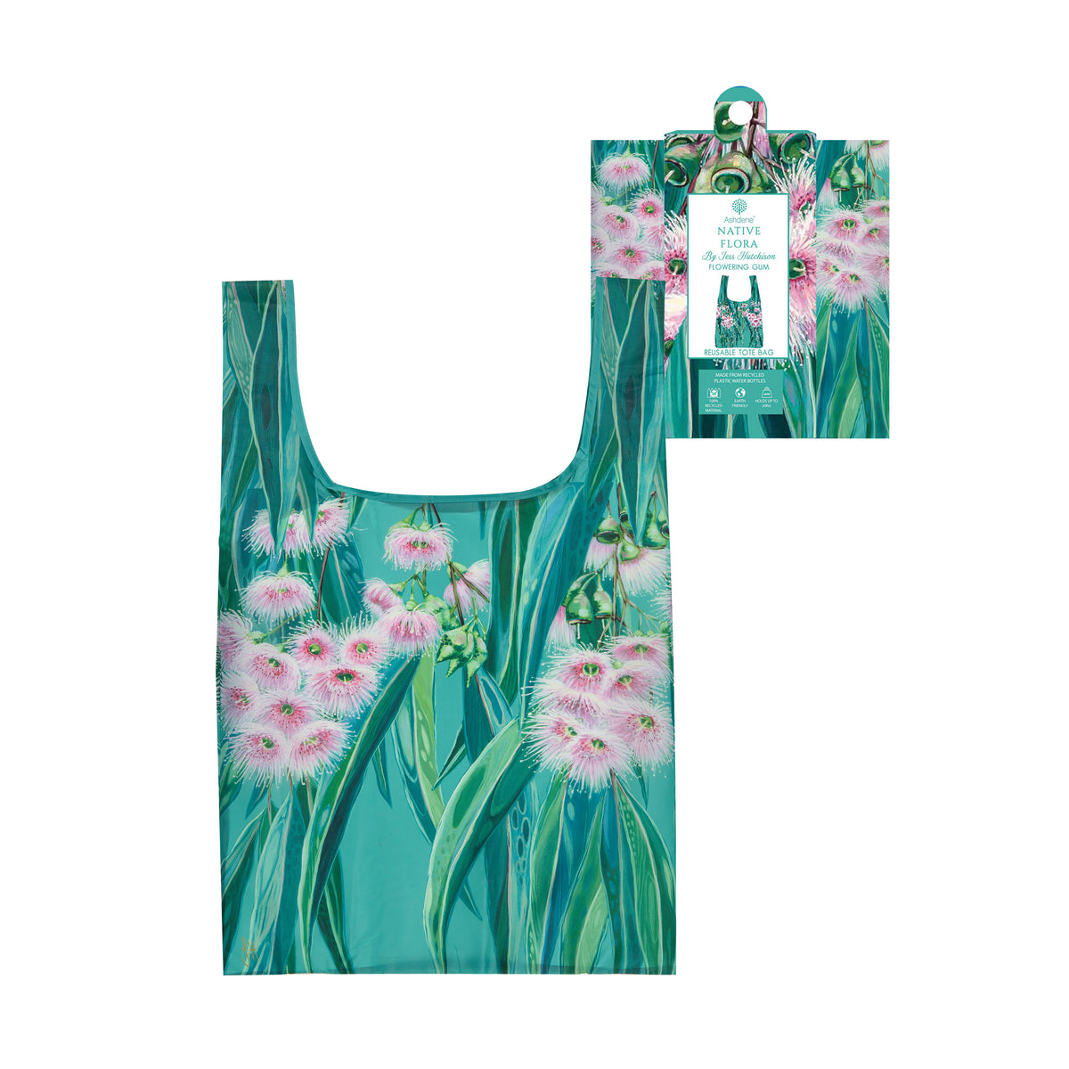 Ashdene Native Flora Recycled Shopping Bag