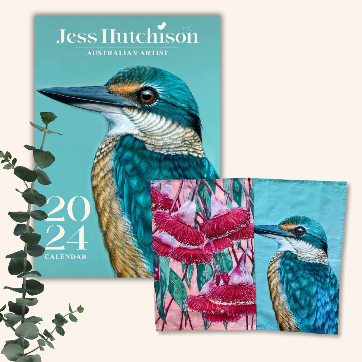 Calendar and tea towel set