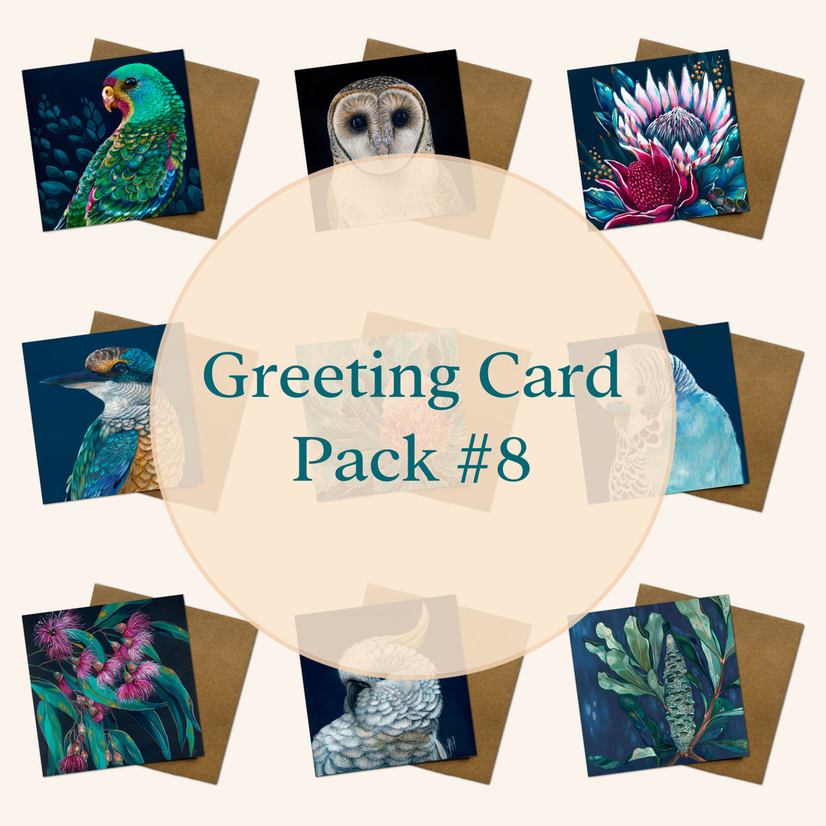 Greeting Card set 8