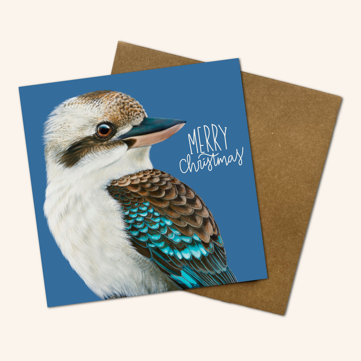 Milo the Kookaburra Christmas Card