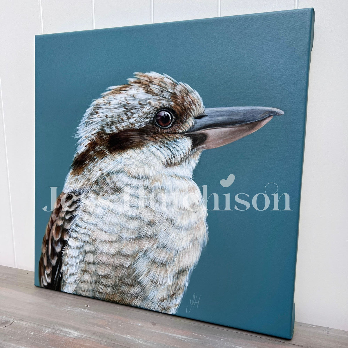'Winnie' The Kookaburra original framed artwork