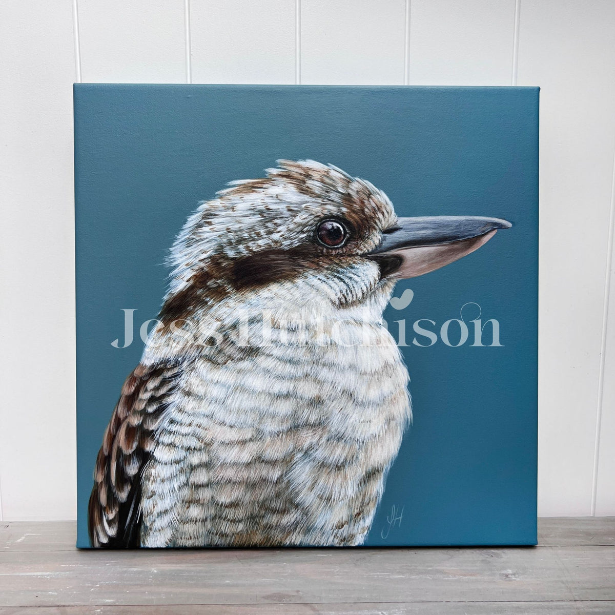 'Winnie' The Kookaburra original framed artwork