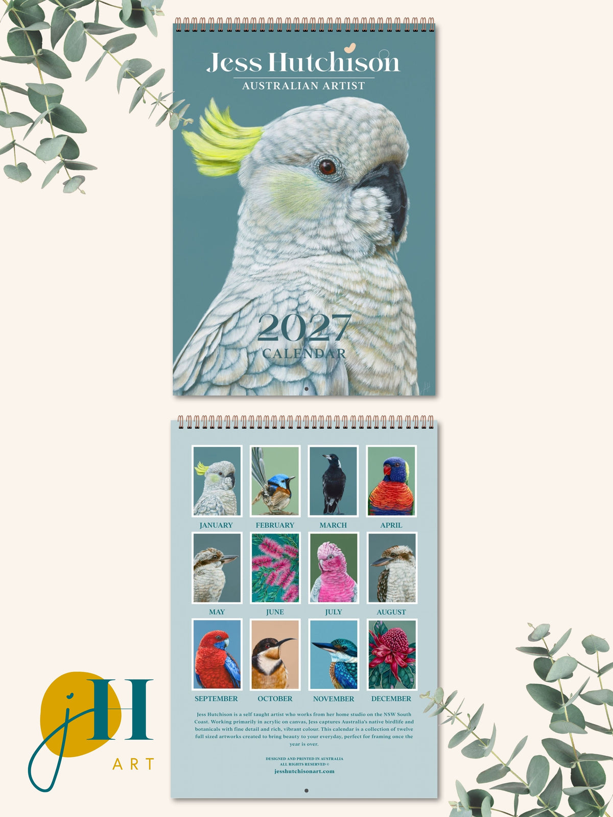 PRE-ORDER A4 size 2027 Premium Art Calendar (COMING SOON)