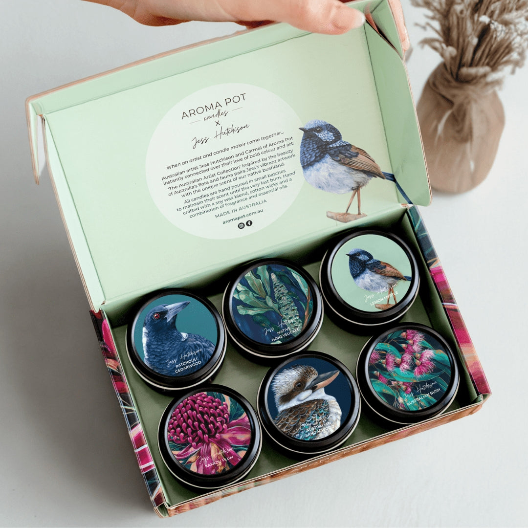 Aroma Pot mini soy candle sample pack