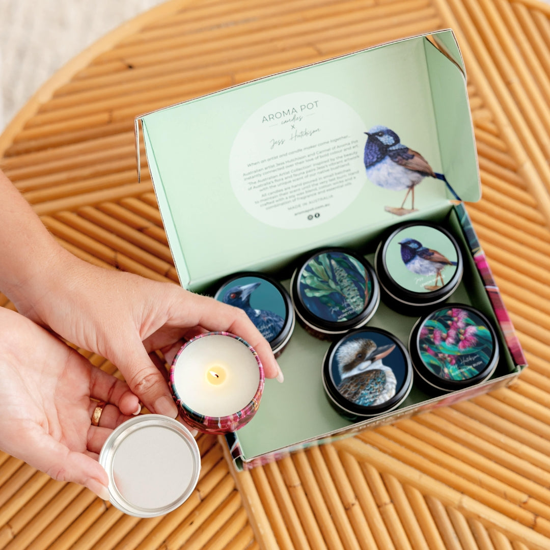 Aroma Pot mini soy candle sample pack