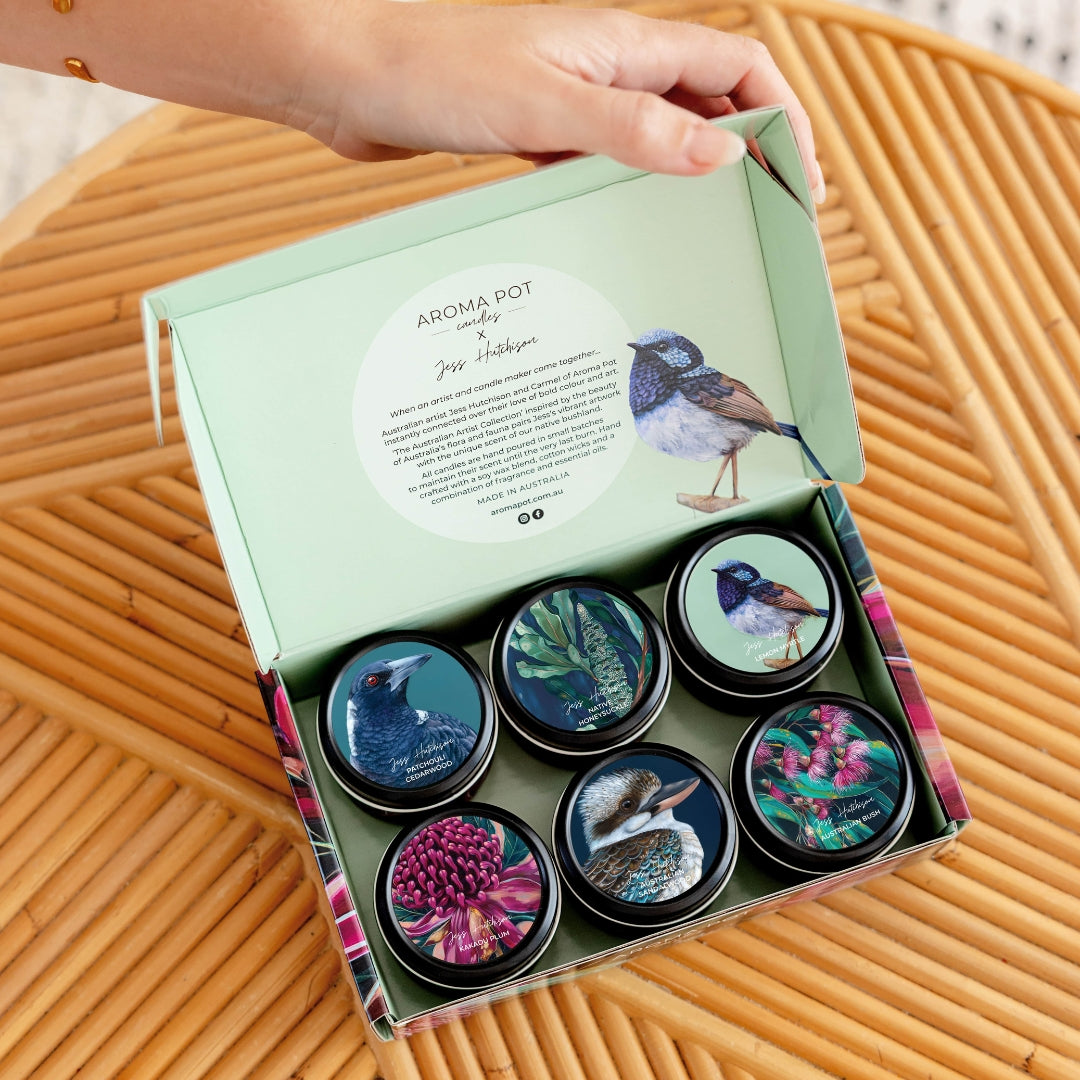 Aroma Pot mini soy candle sample pack