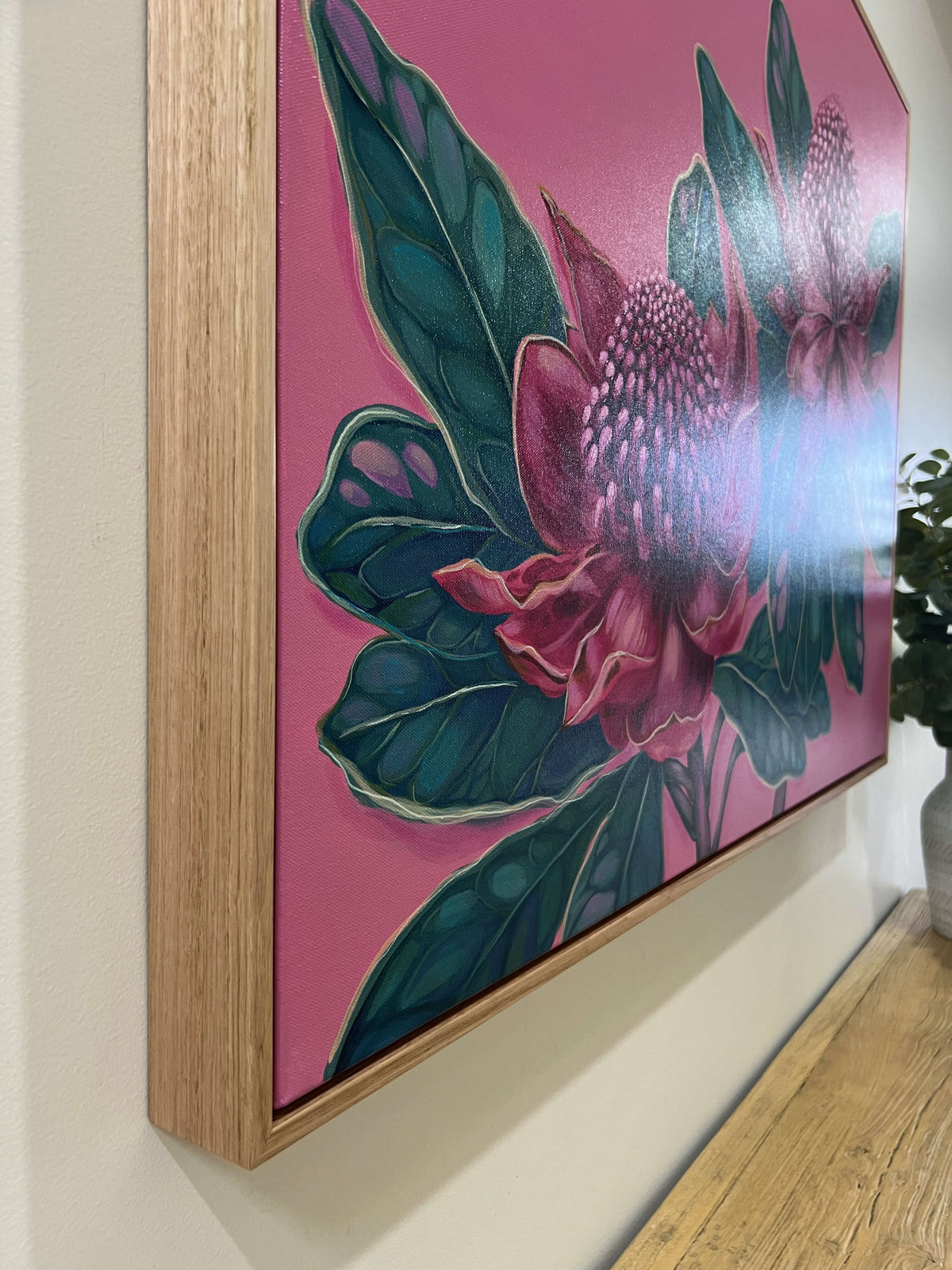 &#39;Waratah Dreams&#39; original framed artwork